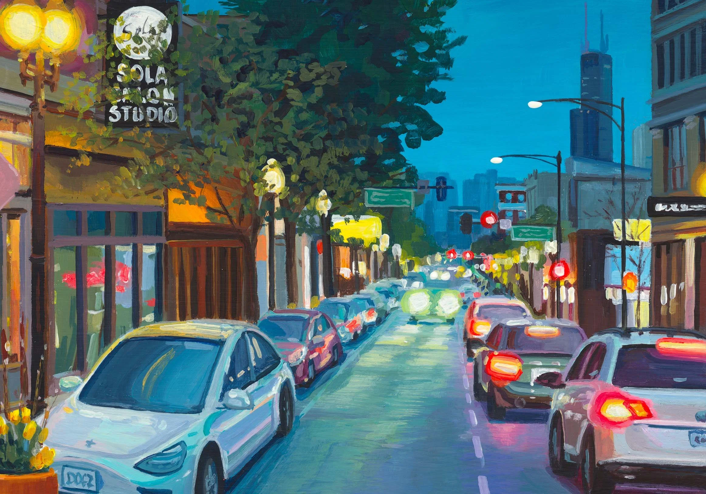 珈琲貴族 A3複製原画 PARADISE-SQUALL- 新潟会場】珈琲貴族先生サイン入り画集販売 | 神絵祭∞